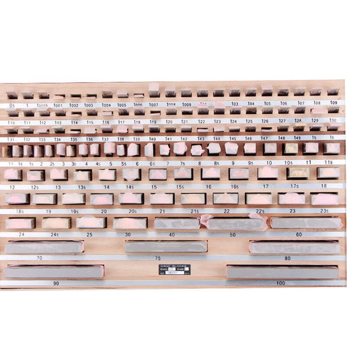 Parallelendmass-Satz 87-teilig Toleranzklasse 0