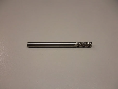 VHM Fräser Schaftfräser 3-lippig Ø 4 mm